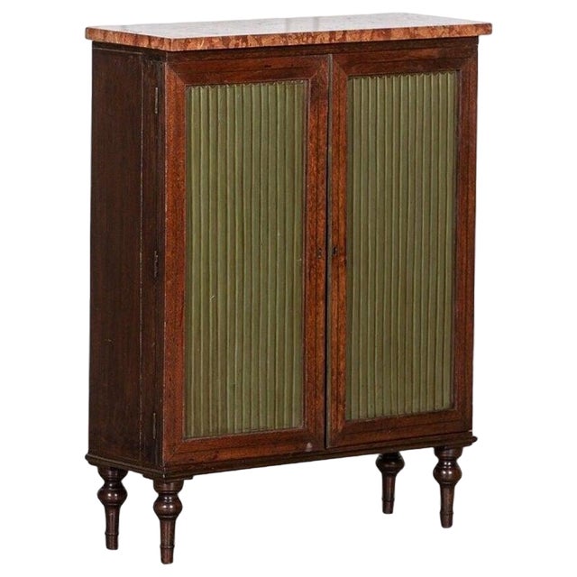 19th Century English Regency Pine Cabinet For Sale