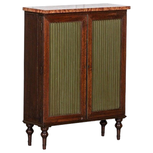 19th Century English Regency Pine Cabinet