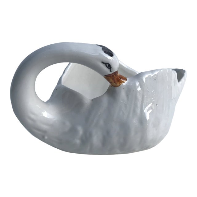 Mid 20th Century Deruta Santucci Ceramic Planter/Snack Bowl, Made in Italy For Sale