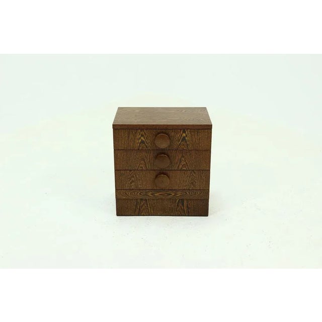 Vintage Wengé Drawer Cabinet, 1960s For Sale - Image 4 of 11