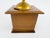 Coffee Antique French Peugeot Frères Wooden Coffee Grinder With Gold-Tone Hopper – Early 20th Century For Sale - Image 8 of 16