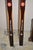 Vintage Hickory Wood Ski Set by Asnes Made in Norway - Set of 2 For Sale - Image 9 of 10