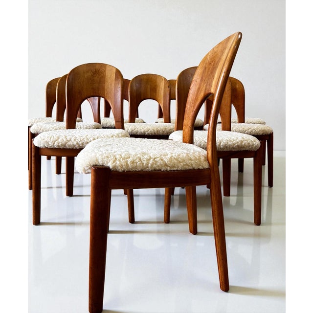 1960s Morten Dining Chairs by Niels Koefoed, 1960s, Set of 10 For Sale - Image 5 of 9