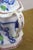 4 Antique Gaudy Welsh Ironstone Cobalt Blue Floral Teapot Pitcher & Bowls For Sale - Image 12 of 18