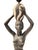 1950s Vintage African Sculptural Plaster Lamp, 1950s For Sale - Image 5 of 9
