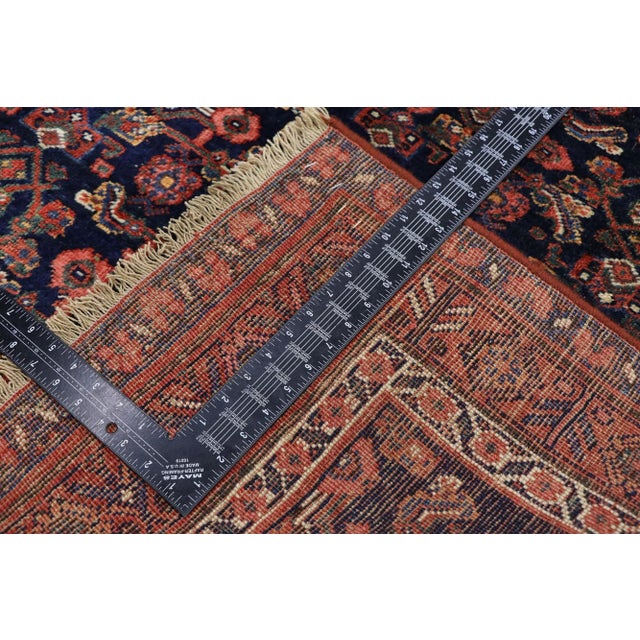 Early 20th Century Antique Persian Bijar Rug - 04'02 X 07'03 For Sale - Image 5 of 9