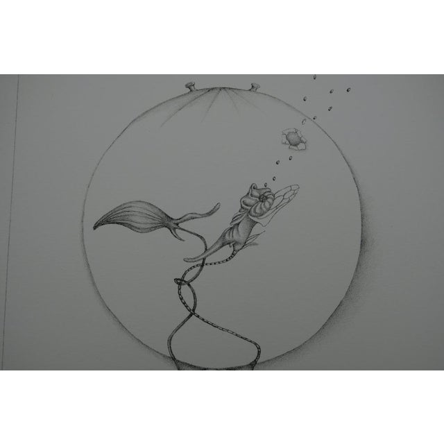 Gochka Charewicz, La bulle, Lithograph For Sale - Image 4 of 9