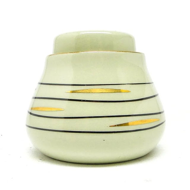 Ceramic Postmodern Sugar Bowl from Pruszków, 1960s For Sale - Image 7 of 8