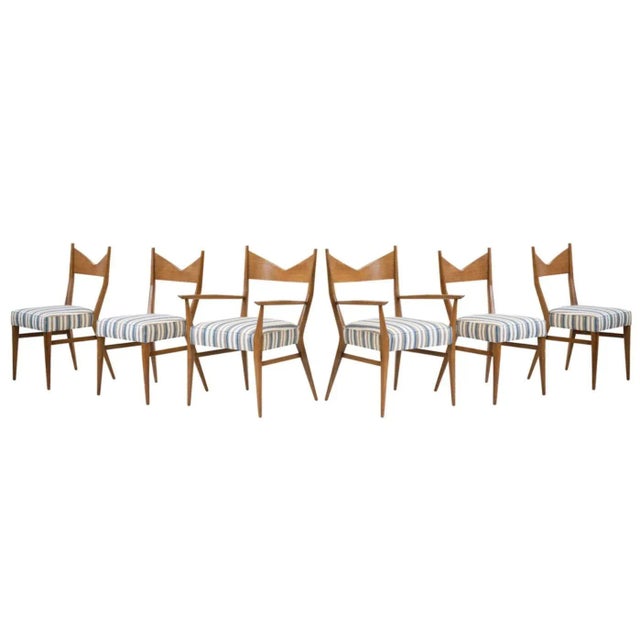 1950s Paul McCobb for Calvin Dining Set of 7 For Sale - Image 4 of 11