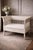 2000 - 2009 Theodore Alexander French Provincial Painted Wraparound Settee For Sale - Image 5 of 8