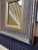 Vintage Traditional Baroque Ornate Wood Black & Gold Accent Wall Mirror For Sale - Image 4 of 6