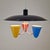 Mid-Century Modern Mid-Century Zonneserie Three-Light Pendant attributed to H. Busquet for Hala Zeist, 1950s For Sale - Image 3 of 16