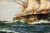Nautical Seascape Painting of American Clipper Ship “Red Cloud” by Henry Scott For Sale - Image 3 of 11