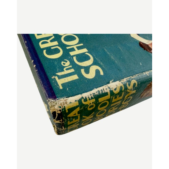 Blue The Great Book of School Stories for Boys by Herbert Strang 1932 Book For Sale - Image 8 of 14