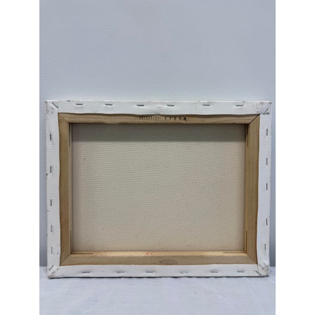 1990s Original Colorful Still Life Painting of Fruits & Vegetables For Sale In Nashville - Image 6 of 8