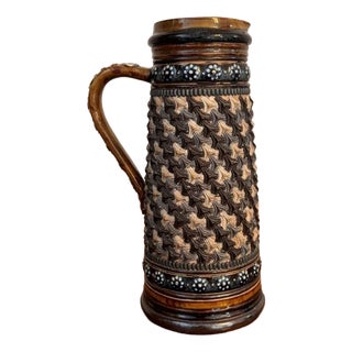 Antique Victorian Jug from Doulton Lambeth, 1880 For Sale