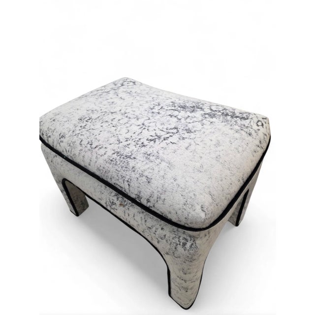 Mid 20th Century Mid Century Modern Pillow Top Ottoman/Stools by Directional Newly Reupholstered For Sale - Image 5 of 11