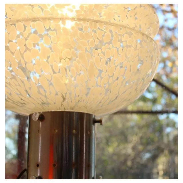Glass Vintage Floor Lamp from Mazzega, 1960s For Sale - Image 7 of 8