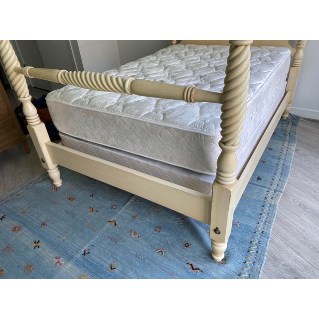 Ethan Allen Ethan Allen Four Poster Full Size Bed For Sale - Image 4 of 5