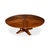 Brown English Round Dining Table - 85.5" For Sale - Image 8 of 11