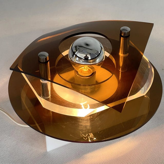 Metal Vintage Lounge Wall Lamps from Herda, 1970s, Set of 2 For Sale - Image 7 of 9