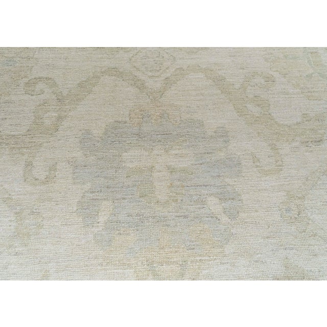Turkish Oushak Rug 11'9" x 15'9" #20316 For Sale - Image 4 of 8
