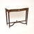 Vintage French Walnut Console Table with Marble Top, 1930 For Sale - Image 11 of 11