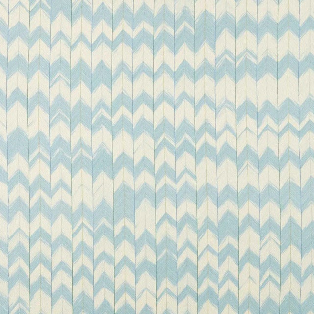 Harlequin Suisai Fabric in Sky/Sweet Pea/First Light For Sale