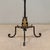 Spanish Revival Hand Forged Iron and Brass Torchère ~ Floor Candelabra For Sale - Image 17 of 18