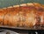 Brown Vintage 1942 Birch Bark," Mailer Canoe" From Kings Beach, Ca With Original Stamp and Tag For Sale - Image 8 of 10