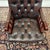 English Chesterfield Desk Chair For Sale - Image 6 of 8