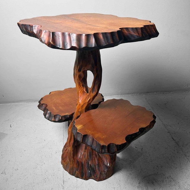 Mid-Century Japanese Wooden Plant Stand, 1960s For Sale - Image 15 of 18
