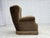 Wood Danish Relax Armchair in Dark Green Velour and Ash, 1960s For Sale - Image 7 of 18