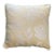 Camille Delicate Wildflowers on Silk Designer Pillow With Down Feather Insert For Sale
