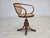 Swivel Armchair in Bentwood and Furniture Mesh, 1950s For Sale - Image 18 of 18