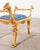 Pair of Italian Neoclassical Giltwood Camel Stool Benches For Sale - Image 9 of 18
