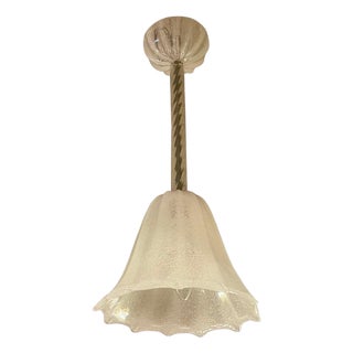Vintage Italian Pendant Light from Barovier & Toso, 1940 For Sale