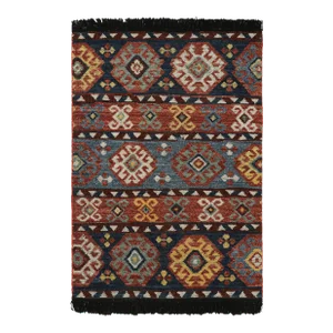 Rug & Kilim’s Turkish-Inspired Rug With Geometric Pattern and Medallions