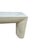 Vintage Postmodern Faux Goatskin Console Table Karl Springer Style Lacquered For Sale In Philadelphia - Image 6 of 18