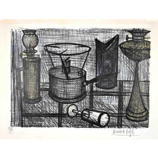Bernard Buffet, Lamp 15/175, 1954, Lithograph For Sale