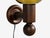1960s Luxus Vittsjö, Impressive Wall Sconces, Dark Pine, Tinted Glass - Pair For Sale - Image 10 of 12