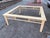 Beige McGuire Furniture Vintage Mid Century Modern Bamboo Limestone Coffee Cocktail Table For Sale - Image 8 of 18