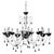 Diva 12 Lights Chandelier in Polished Chrome and Crystal by Aggiolight For Sale - Image 15 of 15