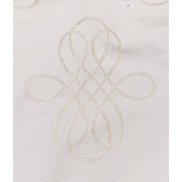 Robert Allen Robert Allen "Dangle Loop" Driftwood Embroidered Crest Fabric- 3.25 Yards For Sale - Image 4 of 7