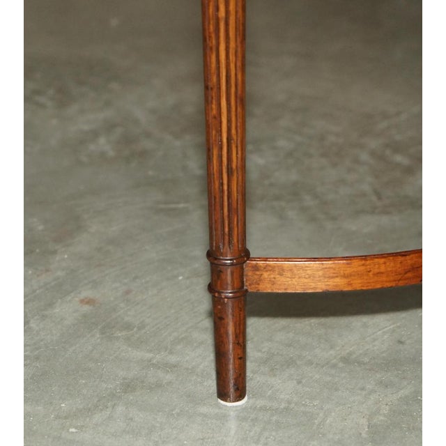 Antique Regency Oyster Laburnum Wood Style Coffee Table, 1920s For Sale - Image 18 of 18