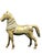 Vintage Handmade Brass Horse Statue, 1960s For Sale - Image 3 of 16