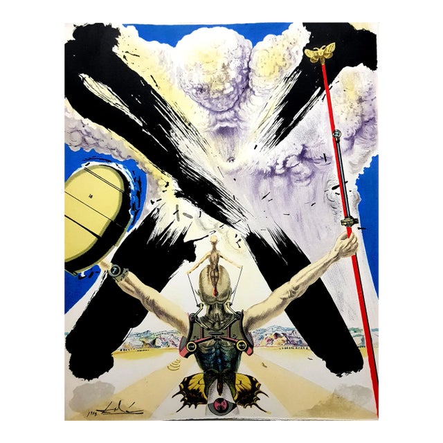 Salvador Dali, The Atomic Era, Lithograph, 1957 For Sale