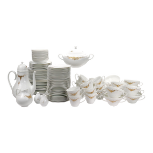 Mid-Century Romanze Porcelain Dinner Service by Bjorn Wiinblad for Rosenthal