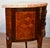 1890s Pair French Louis XV Walnut Satinwood Inlay & Marble Top Nightstands For Sale - Image 14 of 18