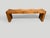 Contemporary Andrianna Shamaris Modern Organic Teak Wood Wave Bench For Sale - Image 3 of 5